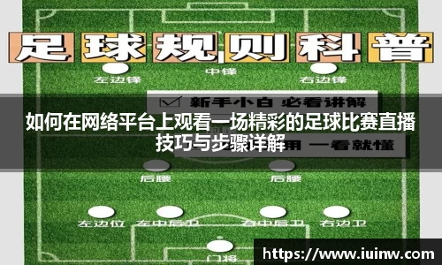 如何在网络平台上观看一场精彩的足球比赛直播技巧与步骤详解