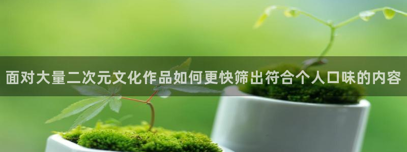 动漫天堂必看动漫:面对大量二次元文化作品如何更快筛出符合个人口味的内容配图