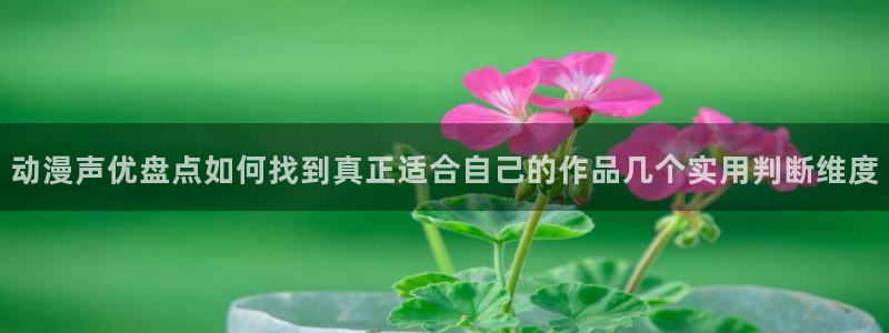 动漫天堂追番网站:动漫声优盘点如何找到真正适合自己的作品几个实用判断维度配图